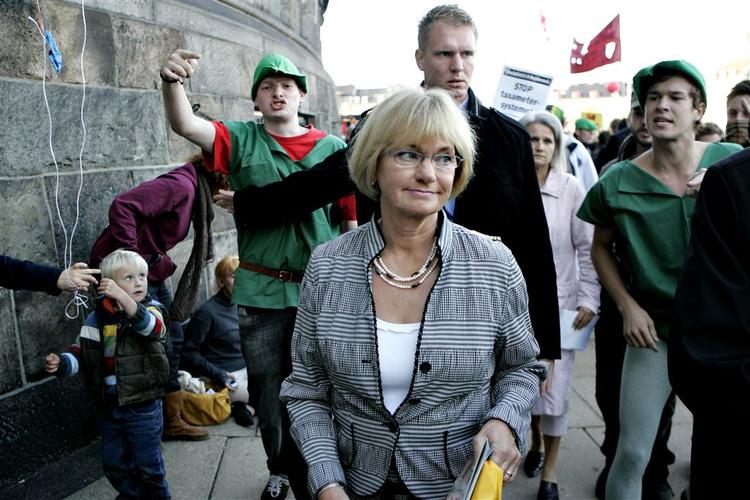 Pia Kjærsgaard og Villy Søvndal er ikke længere på talefod. 