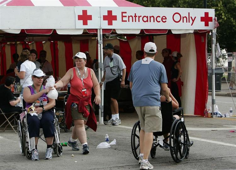 Samaritterne havde travlt under Chicago Marathon, hvor 350 løbere blev indlagt. 