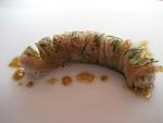 Nyåbnede Sushi Day har givet den japanske spise et kinesisk twist og laver sizzling sushi med kingfish både indeni og udenpå - og så serveres den rygende varm. 
