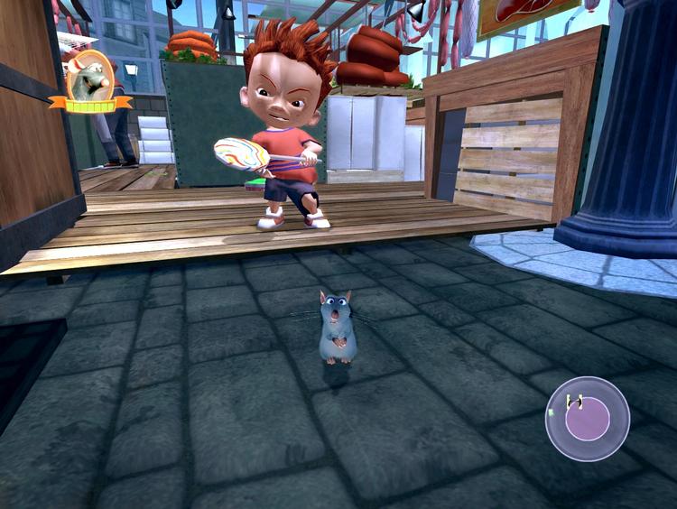 Pixars evner til at give selv de mest forunderlige eksistenser liv og karakter er til dels lykkedes i spillene også. Animationen er i alle tre versioner fine og sørger for, at personlighederne kan genkendes. Især rotten Remy er vellykket. 