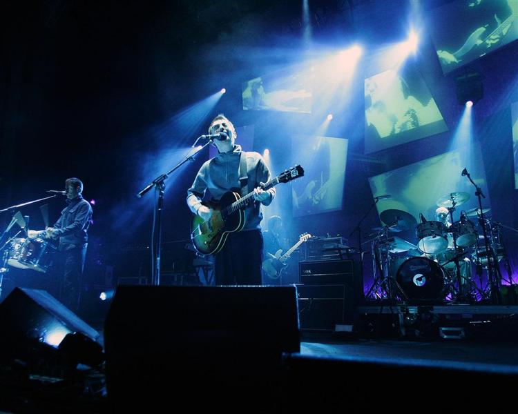 Radiohead spiller koncert i Boston. 