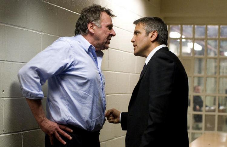 George Clooney spiller hovedrollen i 'Michael Clayton', hvis samlede budget svarer til stjernens normale honorar. PR-foto 