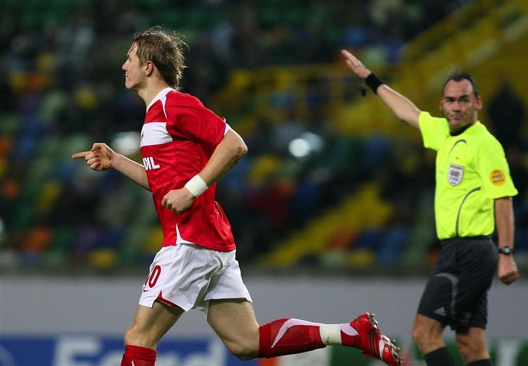Nicolai Vollquartz har tidligere dømt Spartak Moskva - i en udekamp i Champions League mod Sporting i Lissabon. 