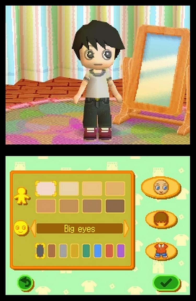 Som i det originale 'The Sims' begynder 'MySims' med, at man skal designe sin hovedperson. Det er dog muligt at ændre udseende undervejs. 