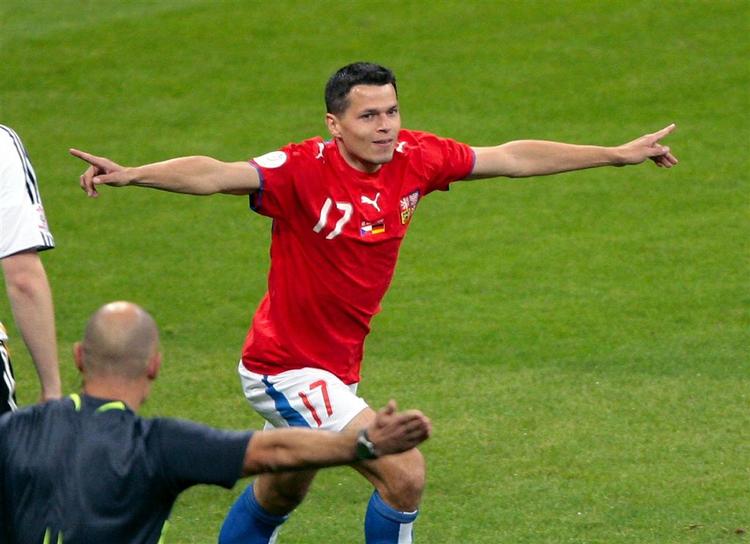 Libor Sionko var den eneste Superligaspiller, der scorede i en 'voksen' EM-kamp i den forløbne uge. 