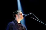 Forsanger Thom Yorke under en Radiohead-koncert i K.B.Hallen. 