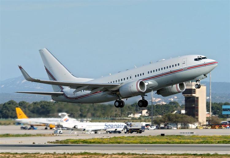 Fly, der mistænkes for at blive benyttet af CIA, letter fra Mallorcas lufthavn. 