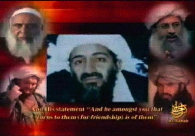 Terrorlederen Osama bin Laden har muligvis igen givet lyd fra sig. Denne gang på en lydoptagelse på Al-Jazeera. Billedet er fra en tidligere video udsendt med lederen af al-Qaeda. 