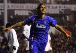 Getafes Ruben de la Red scorede mod Tottenham. 