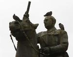 Denne statue af den spanske dikator Franco er snart fortid. Spanske politikere vedtog i dag officielt at fordømme hans 40-årige regeringstid, og det medfører at alle symboler fra den tid vil blive fjernet. 