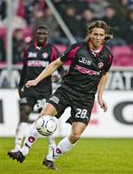 Dennis Flinta blev matchvinder, da FC Midtjylland spillede sig videre i pokalturneringen med 1-0 over AGF. 
