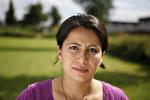 Özlem Sara Cekic er en af de unge kvinder, der kan komme i Folketinget, hvis SF fortsætter sin fremgang. 