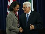 USA's udenrigsminister mødte i dag palæstinensernes præsident Mahmoud Abbas. 