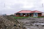 For få år siden var der kamp om grundene til nybyggede parcelhuse. Her i Slangerup. 