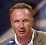 Karl-Heinz Rummenigge var alt andet end tilfreds efter 2-2-kampen mod Bolton. 
