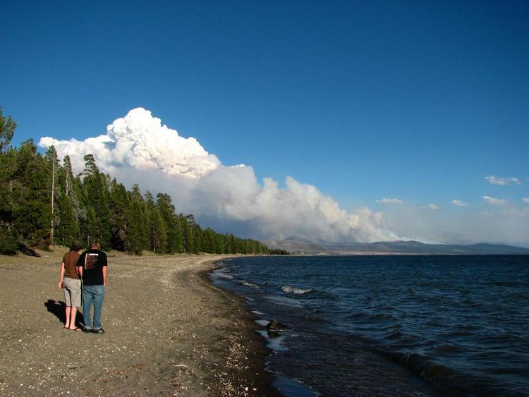 Yellowstone-området er en af USA's store attraktioner. 