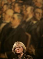 Dansk Folkepartis leder Pia Kjærsgaard: »Nu har alle villet holde os udenfor indflydelse under valgkampen, og nu ønsker Margrethe Vestager, at vi skal komme dem i møde«. 