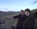 Edmund Joensen (th) som lagmand - Færøernes øverste - i 1998 sammen med daværende dansk statsminister Poul Nyrup Rasmussen (S). 