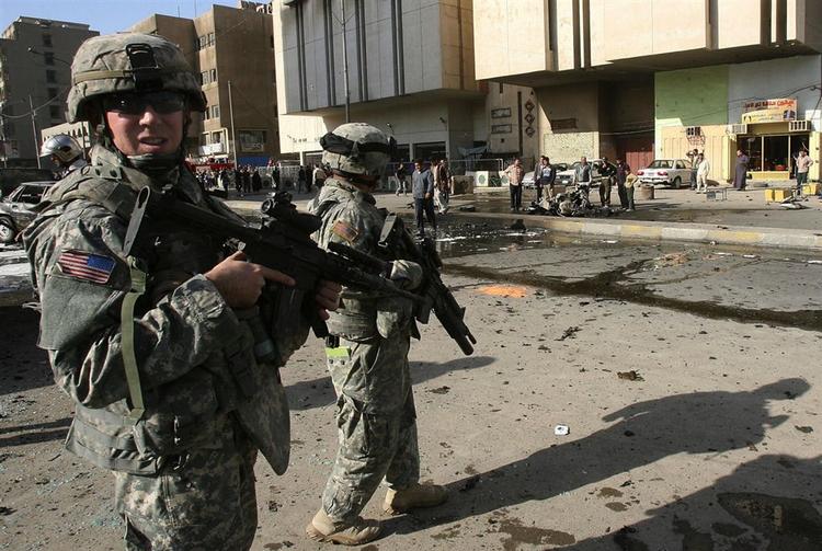 Amerikanske soldater i Irak. 