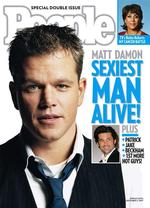 Matt Damon pryder næste udgave af People. 