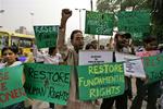 India Pakistan Protest