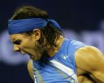 Rafael Nadal fik 70 procent af sine førsteserver ind og det skabte fundamentet til sejren over Djokovic. 
