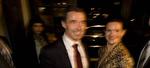 Statsminster Anders Fogh Rasmussen (V) og fru Anne-Mette smiler på valgnatten. 