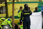 Den tidligere FE-agent blev hasteindlagt efter faldet. 