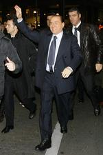 Silvio Berlusconi i Milano. 