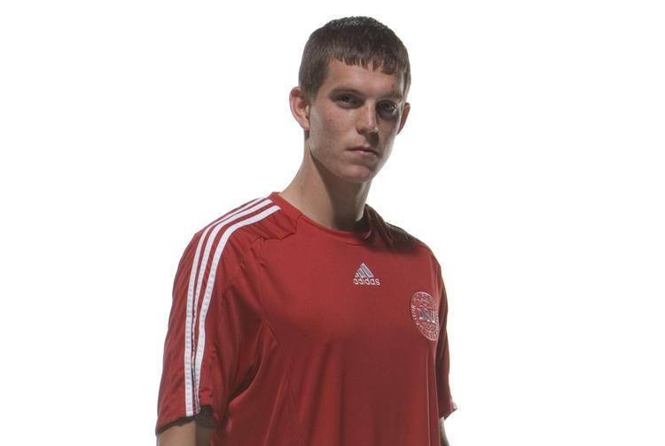 Daniel Agger i den nye dragt. 