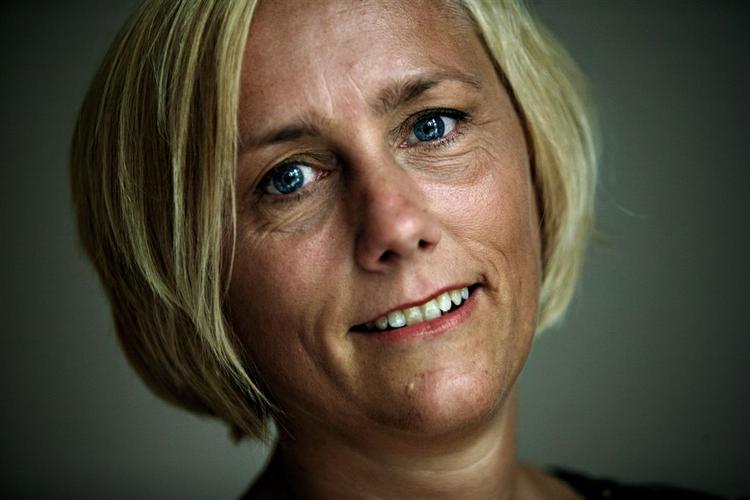 »Der er en ting, der er sikkert, og det er, at jeg også er formand, når hovedbestyrelsesmødet er slut«, siger Kristendemokraternes formand Bodil Kornbek. 