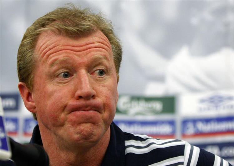 Steve McClaren får efter alt at dømme en fyreseddel i dag. 