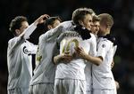FCK-jubel efter scoringen til 1-0. 