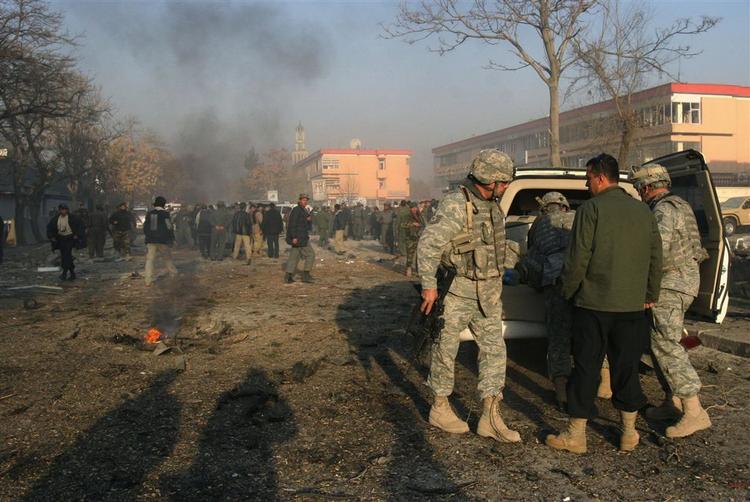 Afghanistans hovedstad blev formodentligt ramt af selmordsbombe. 