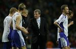 Roy Hodgson takker de finske spillere for deres indsats i 0-0-kampen mod Portugal i sidste uge. Hvis finnerne havde vundet, så havde de fået EM-billetter. 