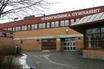 På billedet ses det første gymnasium i byen Västerås, der i dag er blevet truet. Senere i dag blev endnu en skole truet og evakueret. 