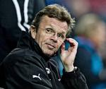 Anders Linderoth da han endnu var træner hos Viborg FF i Superligaen. Nu er den svenske træner på vej til et job i den næstbedste svenske fodboldrække. 