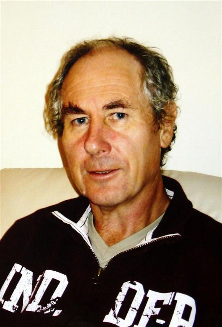 Et politifoto af kano-manden, John Darwin. 