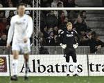 Jesper Christiansen blev passeret to gange, da FC København tabte for anden gang i træk på hjemmebane i UEFA Cuppen. 