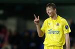 To gange indersiden og 2-0 til Villareal i kampen mod Elfsborg. 