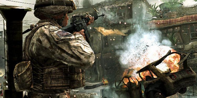 Man er  aldrig alene i 'Call of Duty 4', hvilket kun gør det endnu mere chokerende, når soldaterkammeraterne gennemhulles. Spillet er mere stramt styret filmisk action end i 'Crysis', men flerspillerdelen er verdener bedre. 