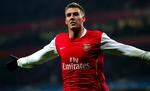 Nicklas Bendtner har scoret to af de mange mål, der har sendt Arsenal videre som det mest scorende hold i Champions League. 
