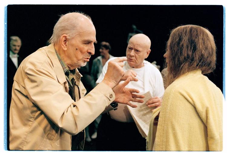 Ingmar Bergman på et foto fra 2001. 