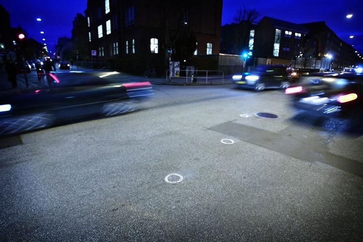 Foto fra gerningsstedet på Nørrebro. 