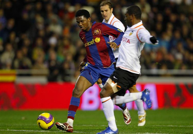 Samuel Eto'o er på vej tilbage til målslugerformen. 