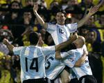 Messi og hans argentinske landholdskolleger kan juble over at være verdens bedste landshold. 