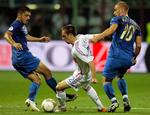 Gennaro Gattuso, Franck Ribery og Daniele De Rossi møder hinanden i 'dødens gruppe' ved EM i Zürich 17. juni. 