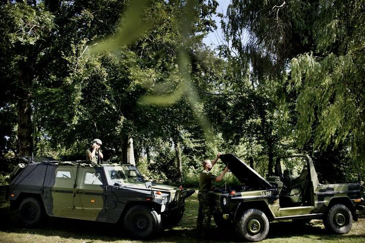 Danske soldater forbereder sig på at skulle til Afghanistan. Siden august har 60 ud af 107 konstabler meldt fra. 