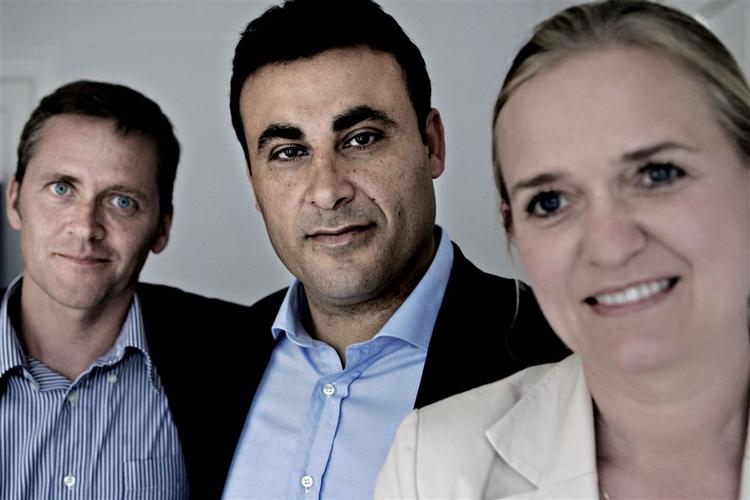 De tre stiftere af Ny Alliance Gitte Seeberg, Naser Khader og Anders Samuelsen kan få svært ved at blive genvalgt, viser ny måling. 