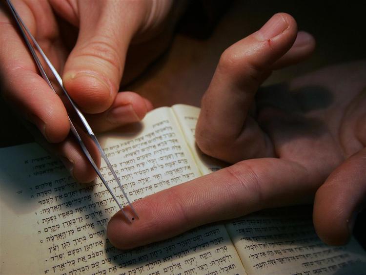 Mere behøver den ikke at fylde. En israelsk videnskabsmand fremviser den seneste version af Bibelen. 